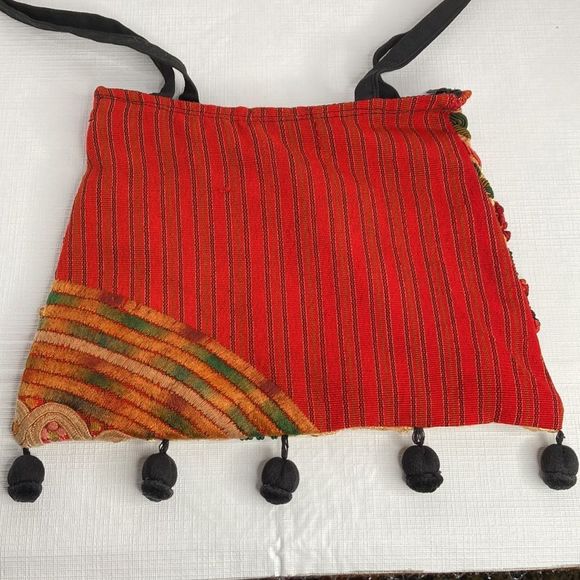 Handmade Boho Shoulder Bag Embroidery Shoulder bag - Picture 5 of 16